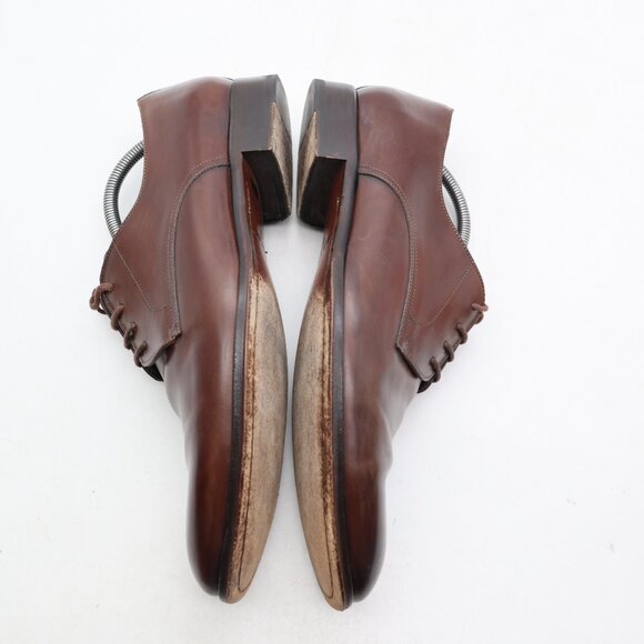 To Boot New York Men's Size 10 Adam Derrick Brown Leather Plain Toe Dress - Picture 8 of 10